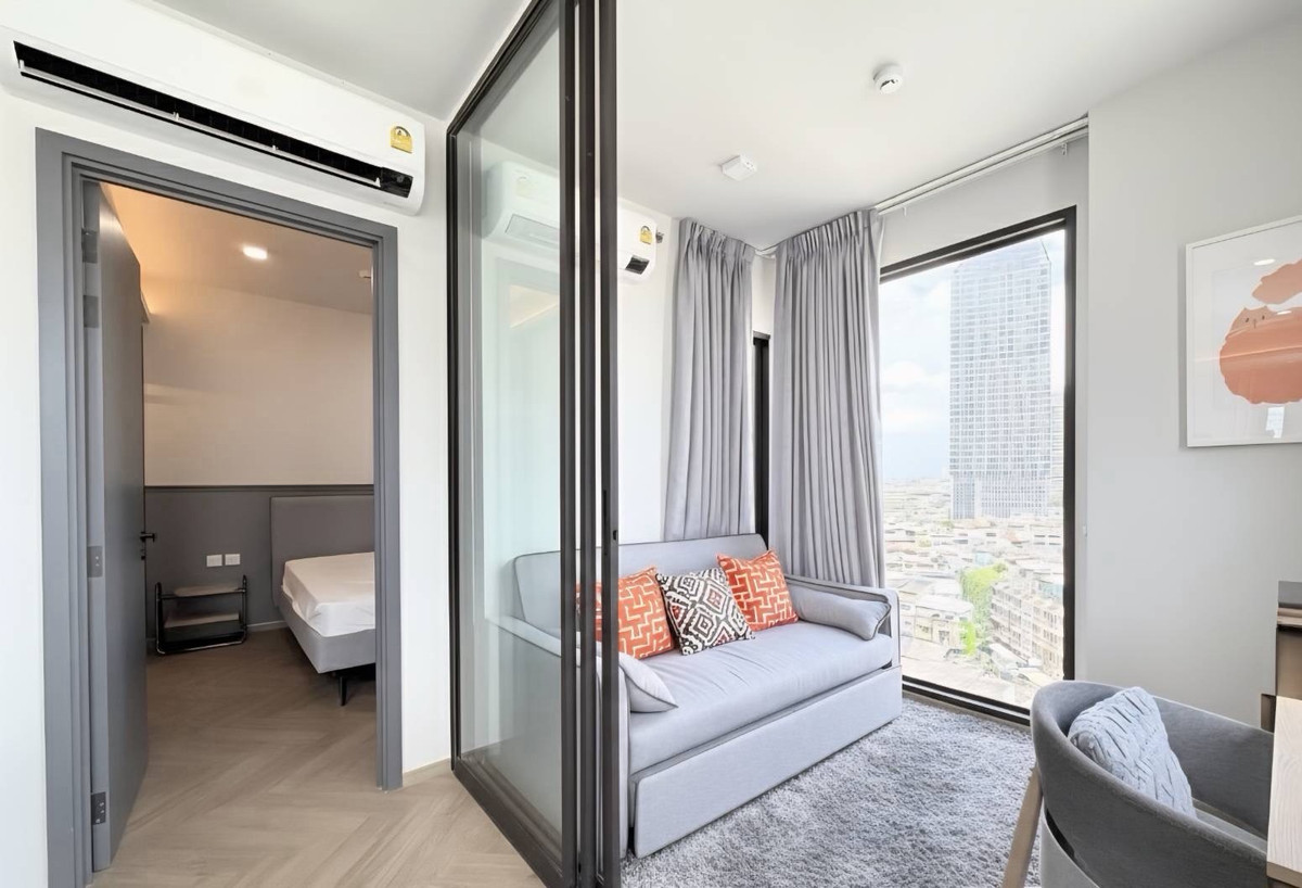 ให้เช่าคอนโดสยาม จุฬา สามย่าน : 📌1 นอนใหญ่ ทำเป็นห้องทำงาน หรือห้องนอน🥰