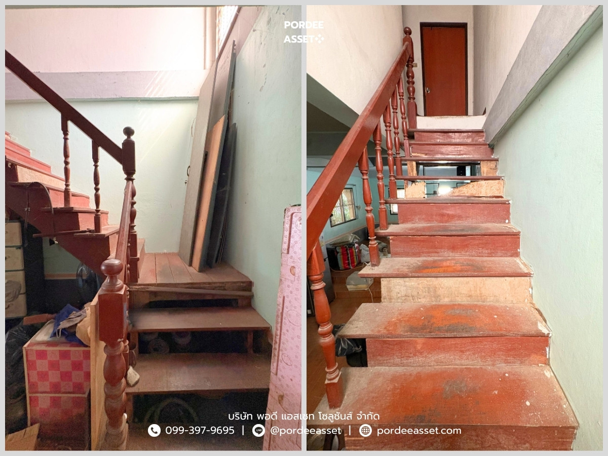 For SaleTownhomeRama5, Ratchapruek, Bangkruai : sell!! 2-story townhouse, Samrej Ville 1 Village, Bang Kruai (size 26 sq m, sold as is, has space on the side) near Kanchanaphisek Road, Bang Kruai, Nonthaburi: Samrej Ville 1