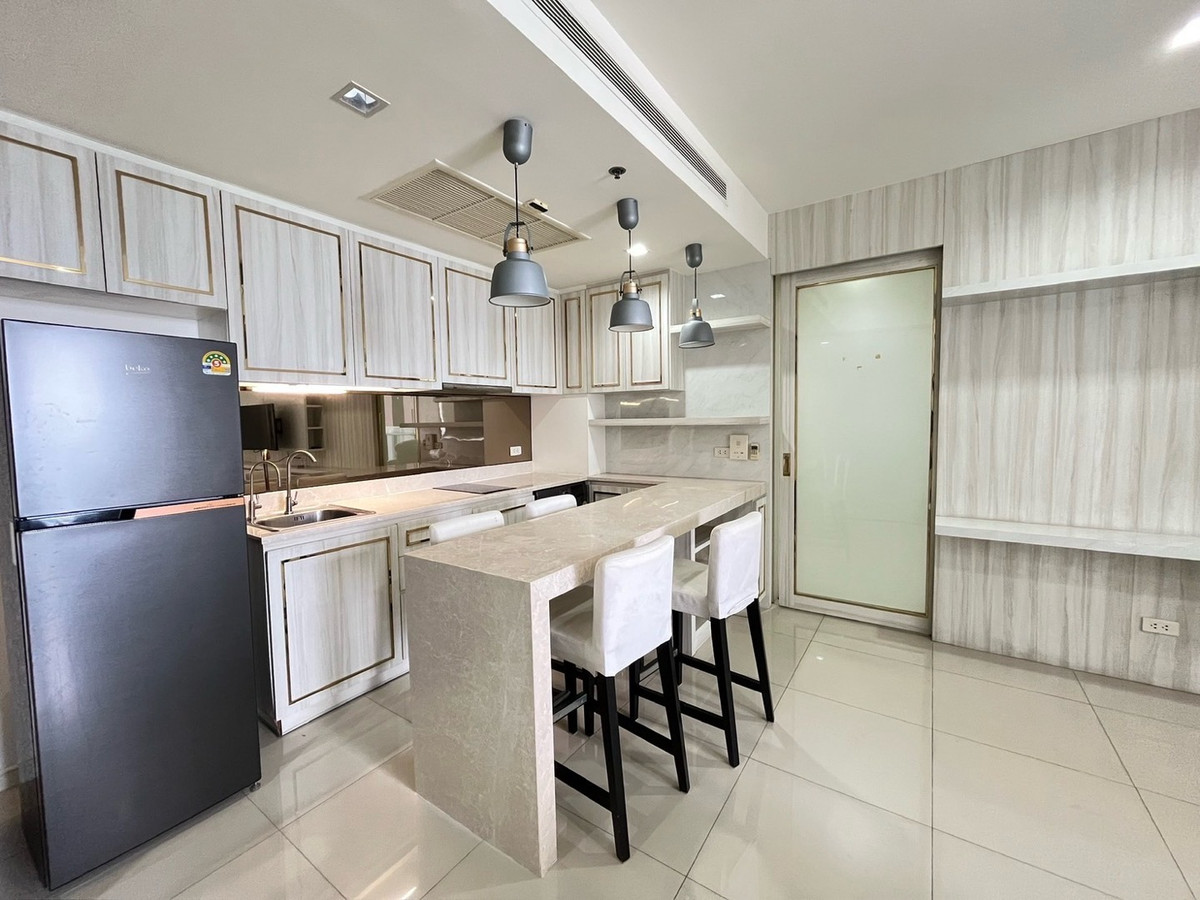 For RentCondoRama3 (Riverside),Satupadit : Newly renovated✨ Starview Rama3 2beds 2baths 78 Sq.m.  High Floor 🏙️🏡 Only 36,000 per month 🔥