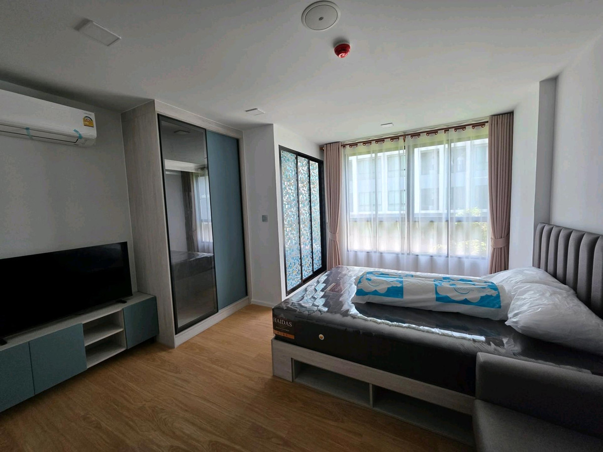 For RentCondoPathum Thani,Rangsit, Thammasat : #Condo for rent Atmoz Kanaal Rangsit, new room, ready to move in