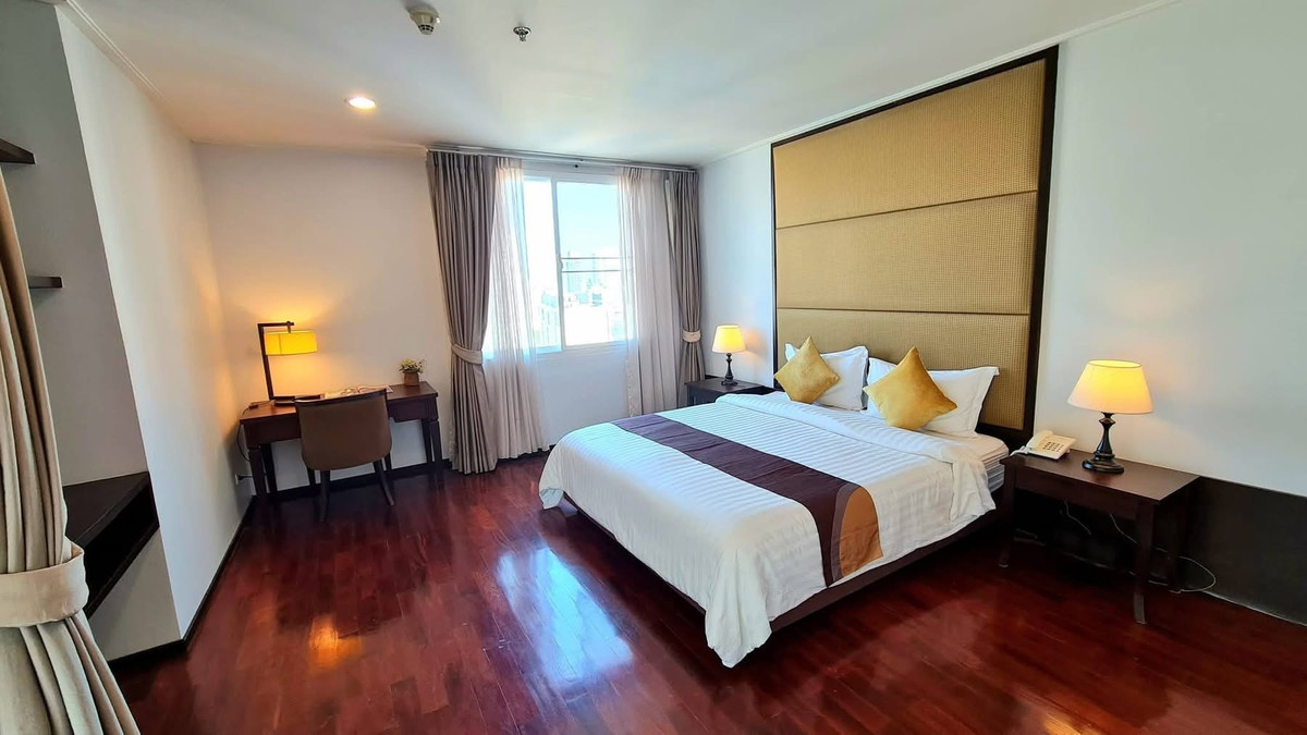 For RentSukhumvit, Asoke, Thonglor : Ready to move in, Piyathip Place Sukhumvit (N1-1207) 💛Two Bedrooms Serviced Apartment for rent 💙