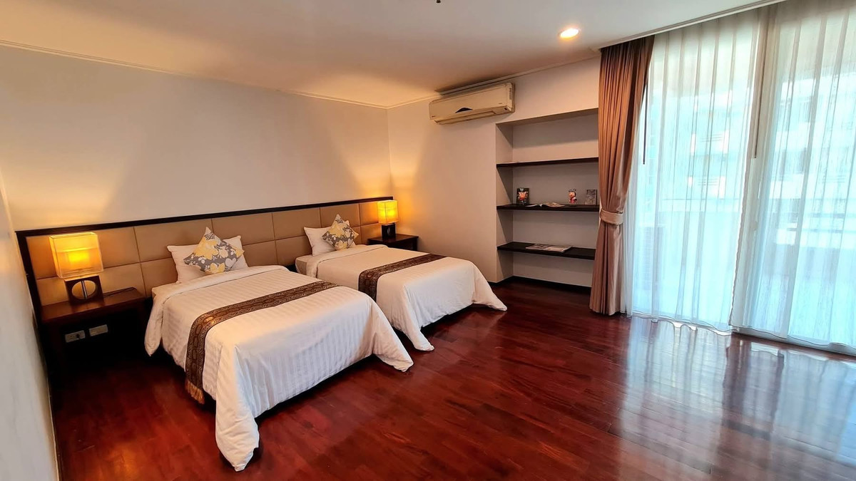 For RentSukhumvit, Asoke, Thonglor : Ready to move in, Piyathip Place Sukhumvit (N1-1207) 💛Two Bedrooms Serviced Apartment for rent 💙