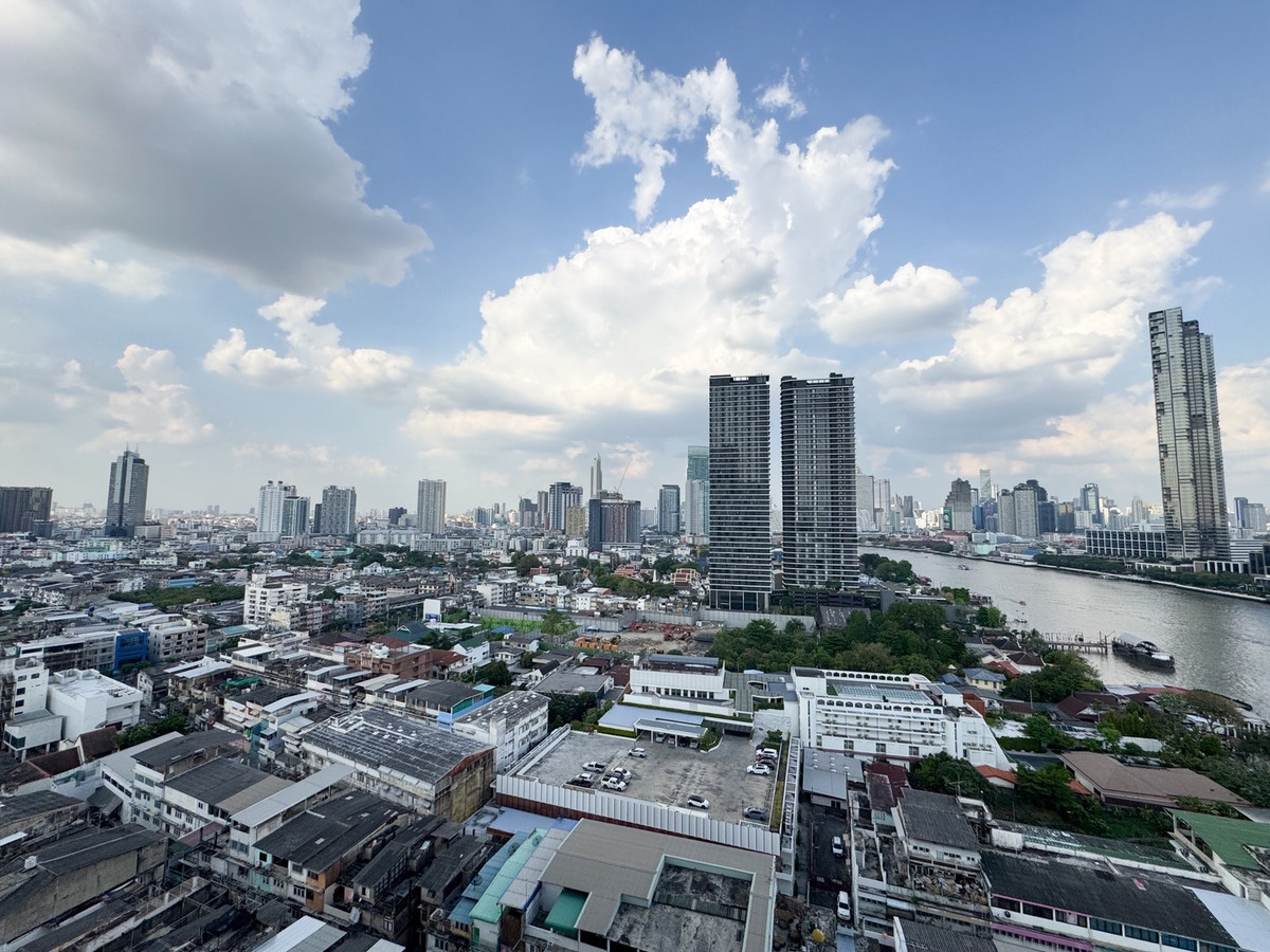 For SaleCondoWongwianyai, Charoennakor : sell !!! Supalai River Place Condo on Charoen Nakhon Road (supalai river place), beautifully decorated, ready to move in, view of the Chao Phraya River.