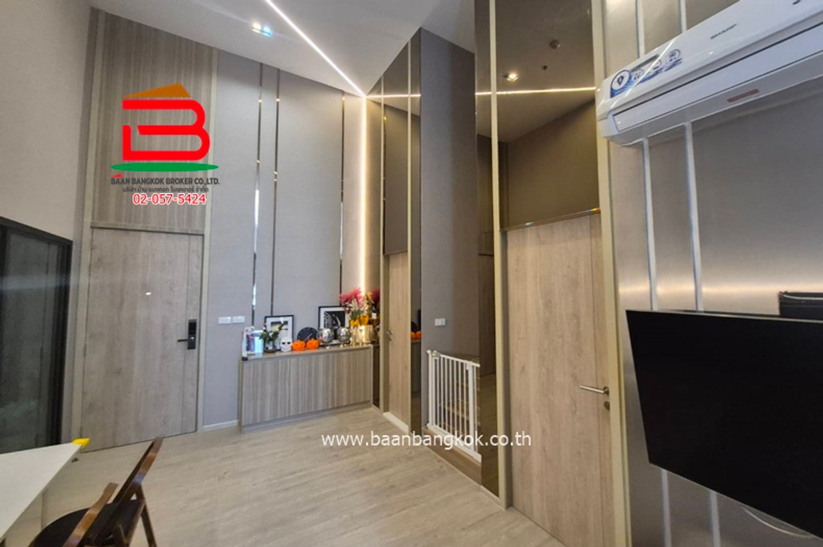 For SaleCondoThaphra, Talat Phlu, Wutthakat : Condominium Altitude Unicorn Sathorn-Tha Phra, next to BTS Talat Phlu, 2 bedrooms, 53.23 sq m., Talat Phlu Subdistrict, Thon Buri District.