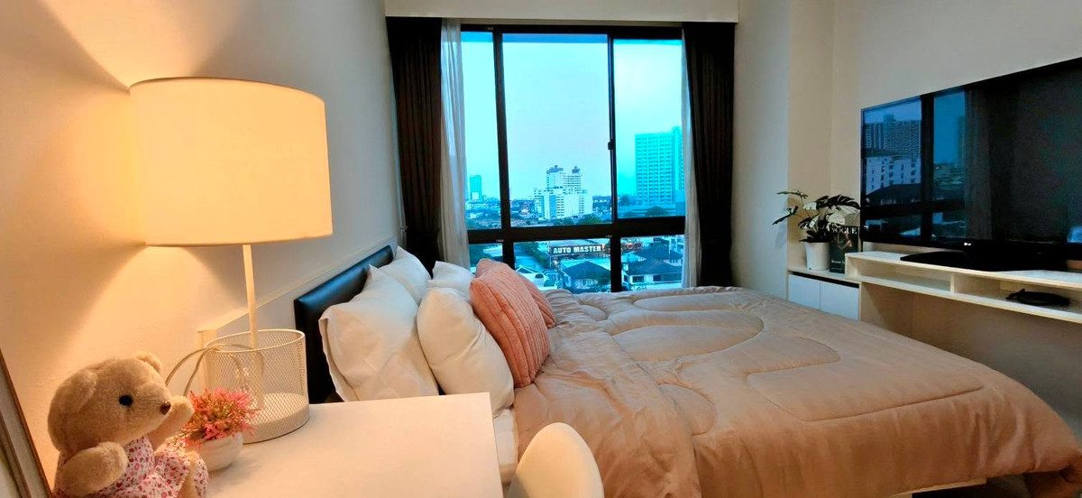 ขายคอนโดบางนา แบริ่ง ลาซาล :   Icondo Sukhumvit 103 (อุดมสุข 58)   ราคา: 1.69 ล้านบาท ขนาด: 33.26 ตร.ม. (1 ห้องนอน / 1 ห้องน้ำ)