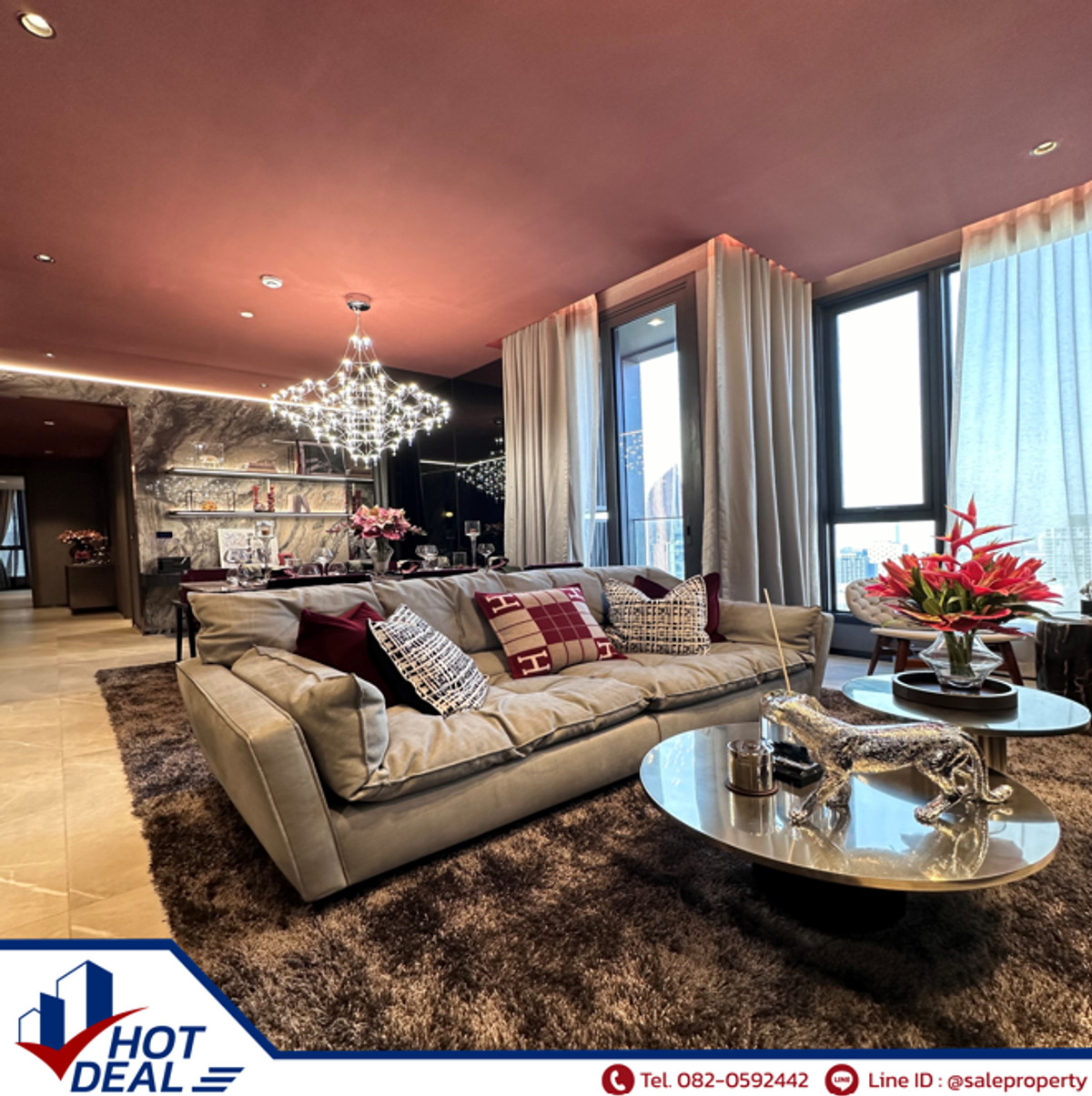 For SaleCondoSukhumvit, Asoke, Thonglor : 🔥Hot deal🔥 Project price. Register to receive an additional discount of 9.9 million baht.***