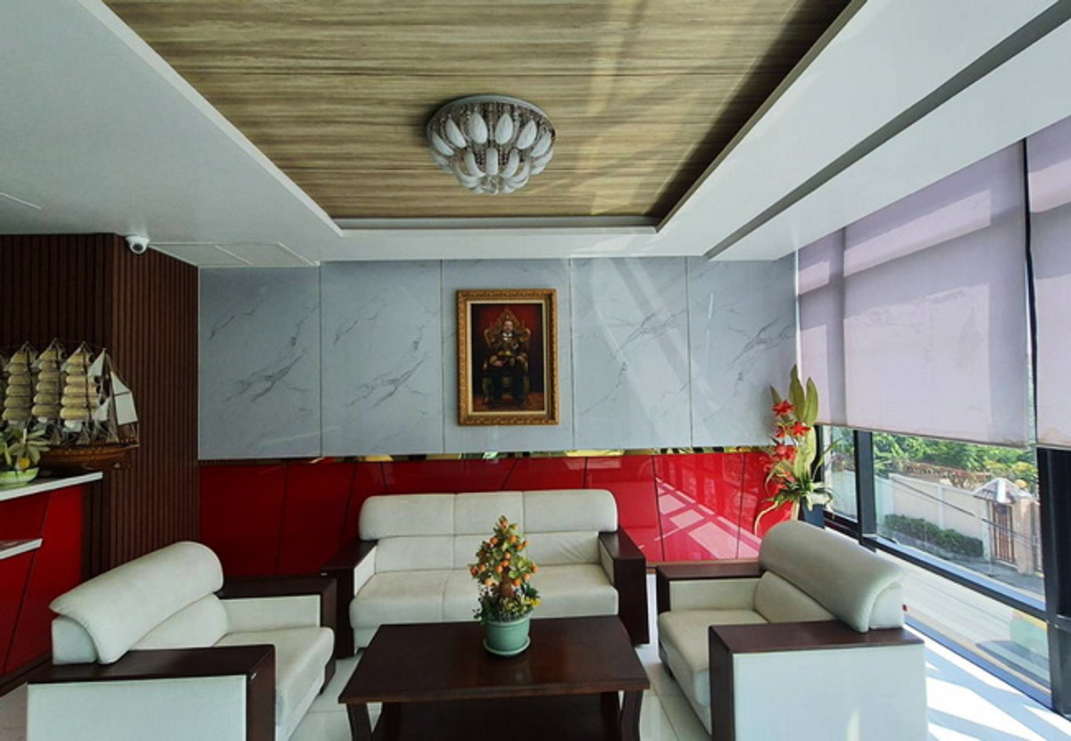 For SaleHome OfficeChaengwatana, Muangthong : Office building for sale, Soi Tiwanon-Pak Kret 22, on an area of ​​96.6 sq m, 3 floors, usable area 1,160 sq m, price negotiable.