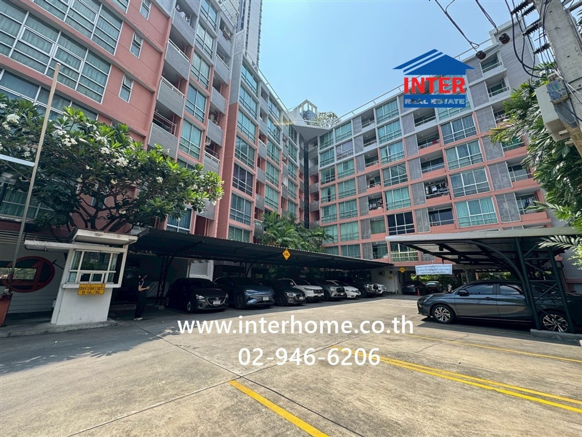 For SaleCondoRatchadapisek, Huaikwang, Suttisan : Condominium 31.41 sq m. The Kris Ratchada 17, Soi Ratchadaphisek 17. (Soi Inthamara 45) Ratchadaphisek Road, Din Daeng District, Bangkok