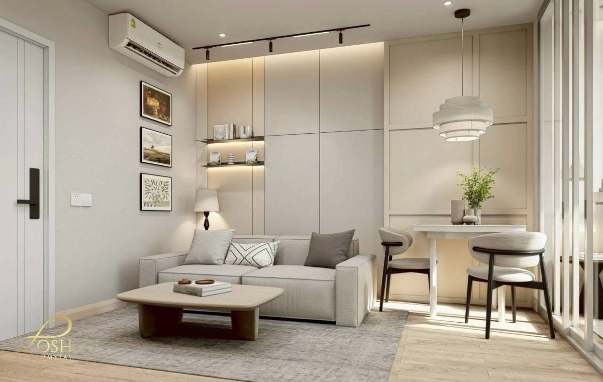 For SaleCondoPhuket : The Base Height Condo by Sansiri – Samkong, near Bangkok Hospital Newly renovated in Japandi style.