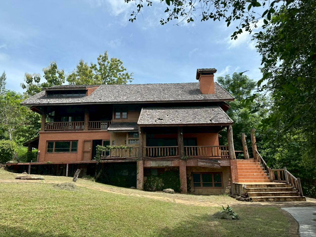 ขายที่ดินสระบุรี : 96309 - ขายที่ดินพร้อมบ้านไม้สัก มวกเหล็ก สระบุรี วิวธรรมชาติ ใกล้สนามกอล์ฟ