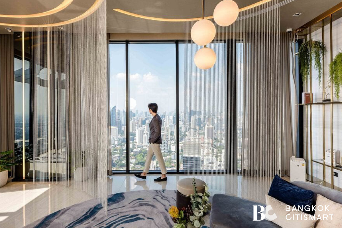 For RentCondoSukhumvit, Asoke, Thonglor : 🔥 Ready to move in, Park Origin Thonglor (2 bedrooms, 45.5 sq.m.), west side room, city view, interested: 0952072852 (Kate)