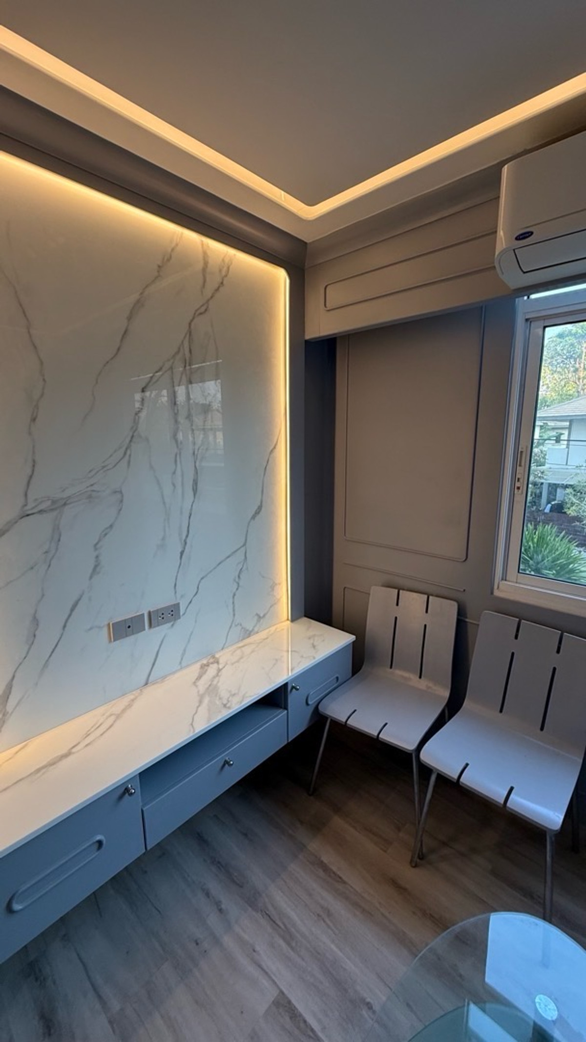 ให้เช่าคอนโดเลียบทางด่วนรามอินทรา : For rent JW. Sriwara 2 bed 2 bath 58 sqm 20,000 ให้เช่า 2 นอน 2 น้ำ 58 ตรม 20,000