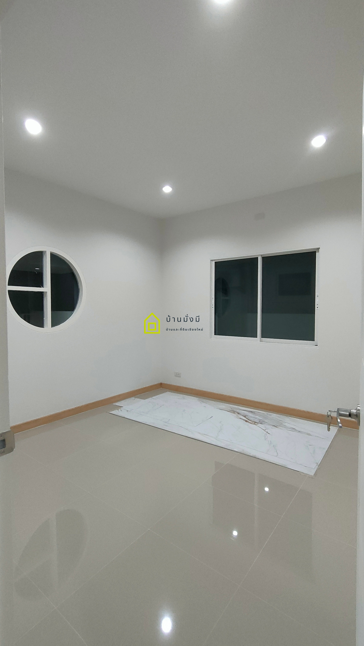 For SaleHouseChiang Mai : House near Nong Chom Intersection (Likhit Chiwan), near Ton Kla School, San Sai District, Chiang Mai.