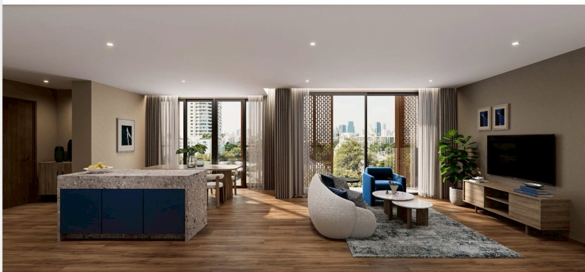 For RentCondoSukhumvit, Asoke, Thonglor : Elegant Modern Condo for Rent Phrom Phong | Pet-Friendly Value Deal | Near BTS Phrom Phong | 180,000 THB/Month