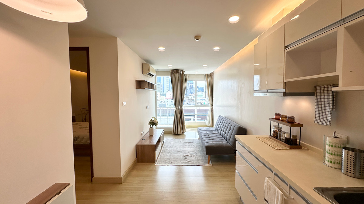 ขายคอนโดรัชดา ห้วยขวาง : Emerald Residence Ratchada / 1 Bedroom (FOR SALE), เอมเมอรัล เรสซิเดนท์ รัชดา / 1 ห้องนอน (ขาย) TARN308