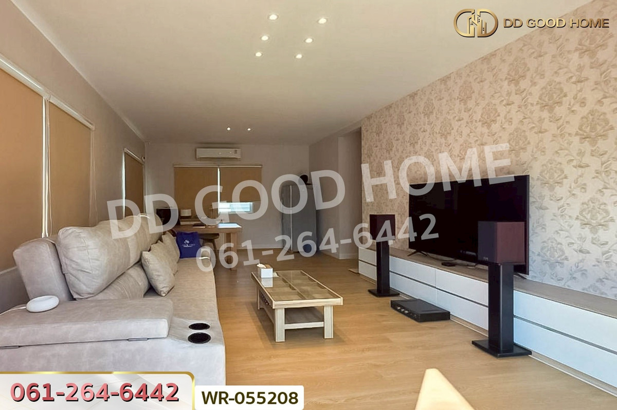 For SalePathum Thani,Rangsit, Thammasat : Twin House, Lake Forest Perfect Place New Ratchaphruek, Pathum Thani, near Robinson Srisaman WR-055208