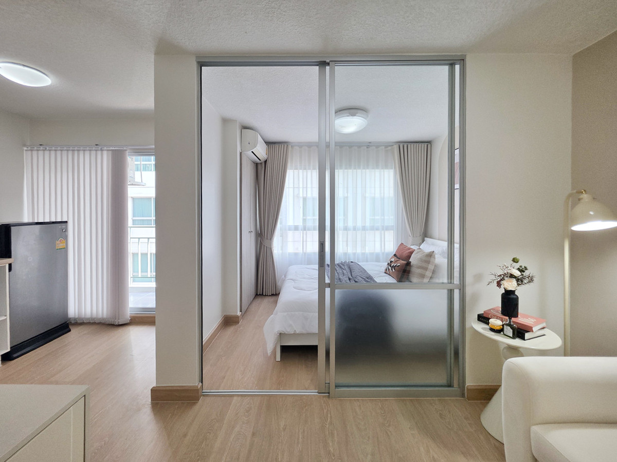 For SaleCondoLadkrabang, Suwannaphum Airport : K-6835 🔥🔥 Beautiful room, newly decorated, ready to move in!! Lumpini Lat Krabang 2 near Suvarnabhumi Airport