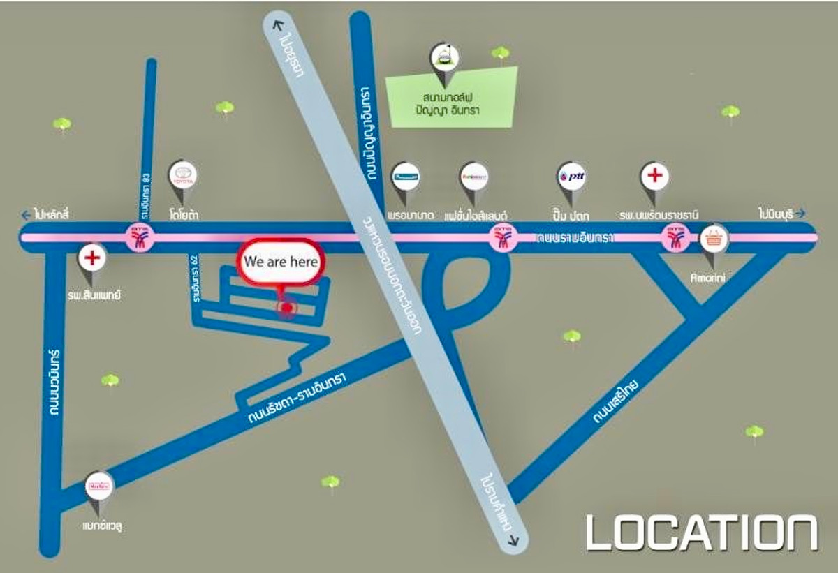 For RentHome OfficeNawamin, Ramindra : Home office for rent at The Harmony, Ramintra 62