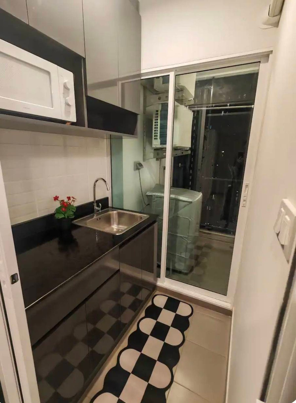 For RentCondoBangna, Bearing, Lasalle : Rent 1 bedroom, 1 bathroom, Regent Home Bangna (new project)