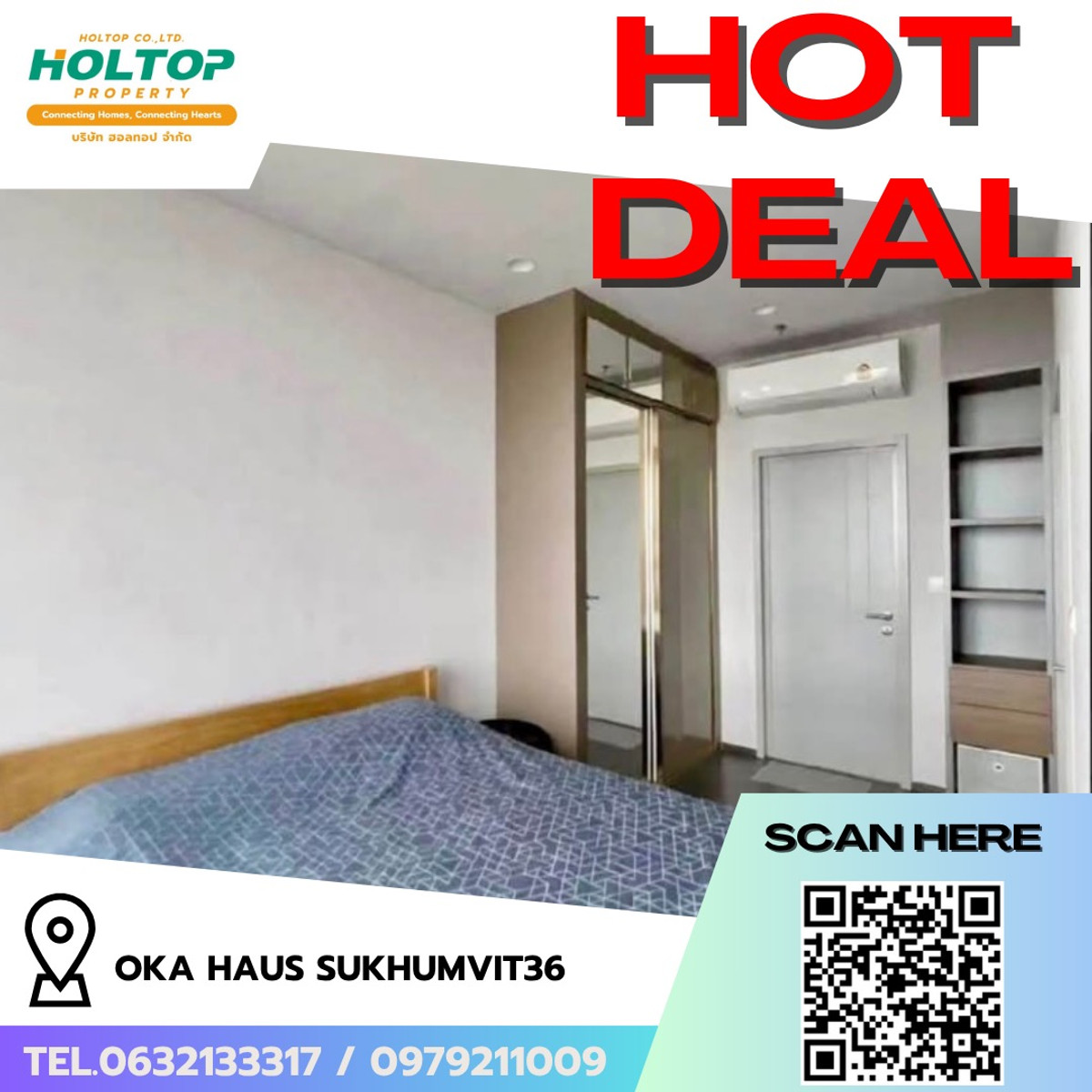 For RentCondoSukhumvit, Asoke, Thonglor : #R9799 🎉 290369 Condo for Rent: Oka Haus Sukhumvit 36