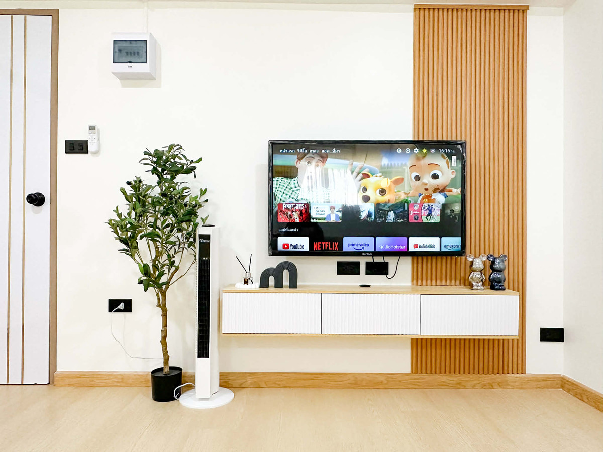 For SaleCondoLadprao, Central Ladprao : K-6844 🔥🔥 Beautiful room, newly renovated, urgent sale! Thanyakarn Condominium, beautiful room, newly renovated, divided into sections, ready to move in.