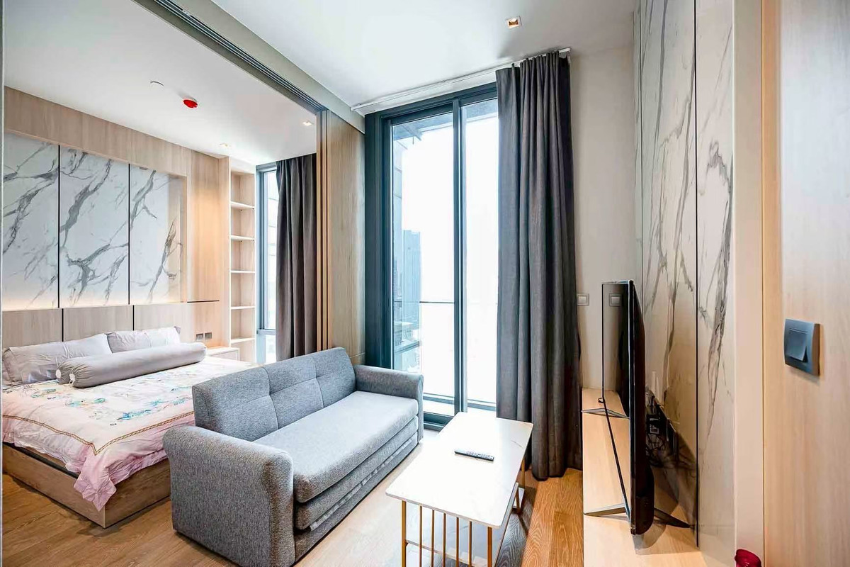 ให้เช่าคอนโดสีลม ศาลาแดง บางรัก : แอชตัน สีลม 1BED | 33ตรม | BTS ช่องนนทรี | 30,000/เดือน