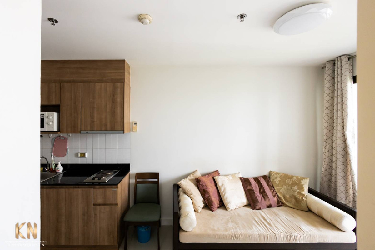 For RentCondoLadprao, Central Ladprao : Condo for rent, Ideo Lat Phrao 5, size 35 sq m., 9th floor.