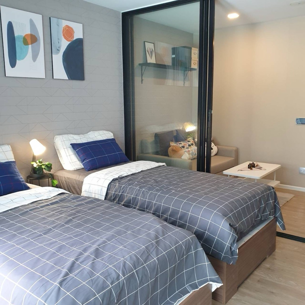 For RentCondoPathum Thani,Rangsit, Thammasat : Condo for rent Kave Town Space Rangsit 
 🎓💎 LineOA : @ladysai