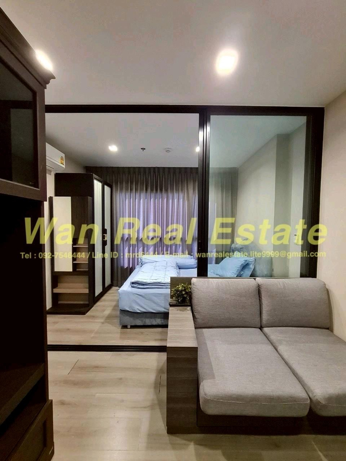 For RentCondoRattanathibet, Sanambinna : For rent, politan rive, 18th floor, size 25 sq m, economical price.