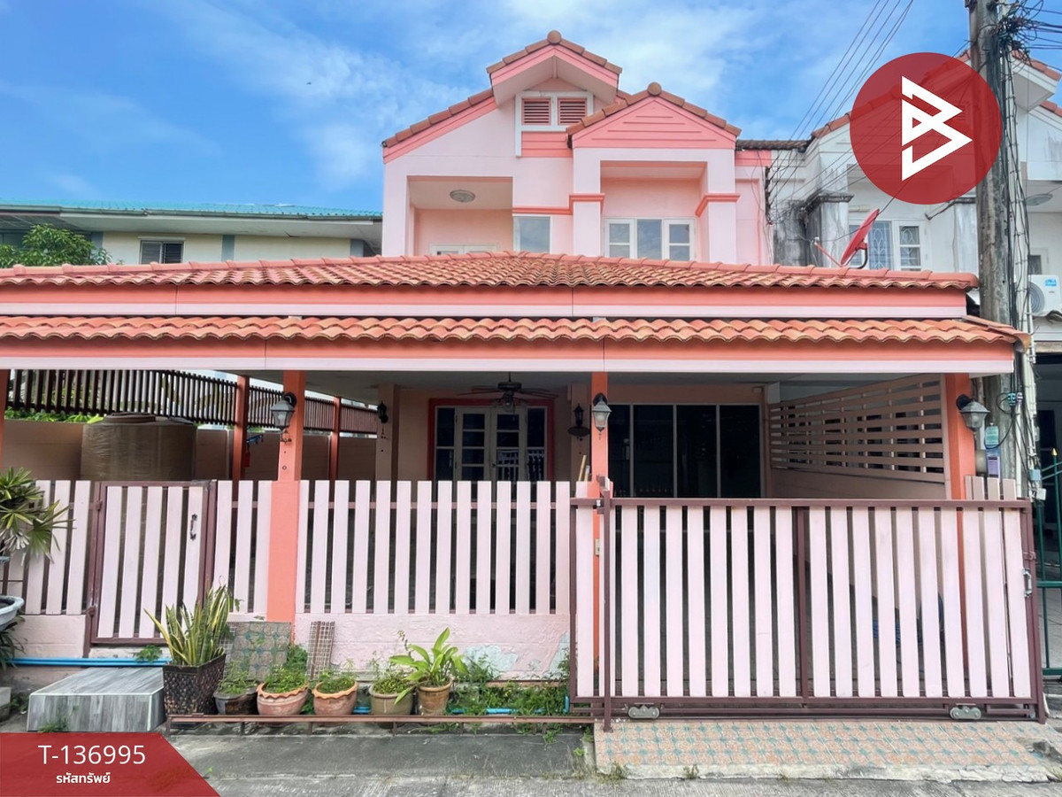 ขายทาวน์โฮมพัทยา บางแสน ชลบุรี สัตหีบ : ขายทาวน์เฮ้าส์ หมู่บ้านพิมพาภรณ์ 3 บ้านสวน ชลบุรี