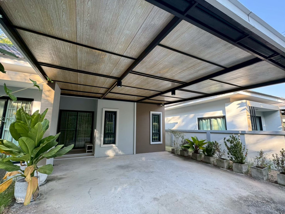 For SaleHouseRayong : Single house for sale, prime location, Sap Anan Living Home Project, Ban Khai District, Rayong Province.