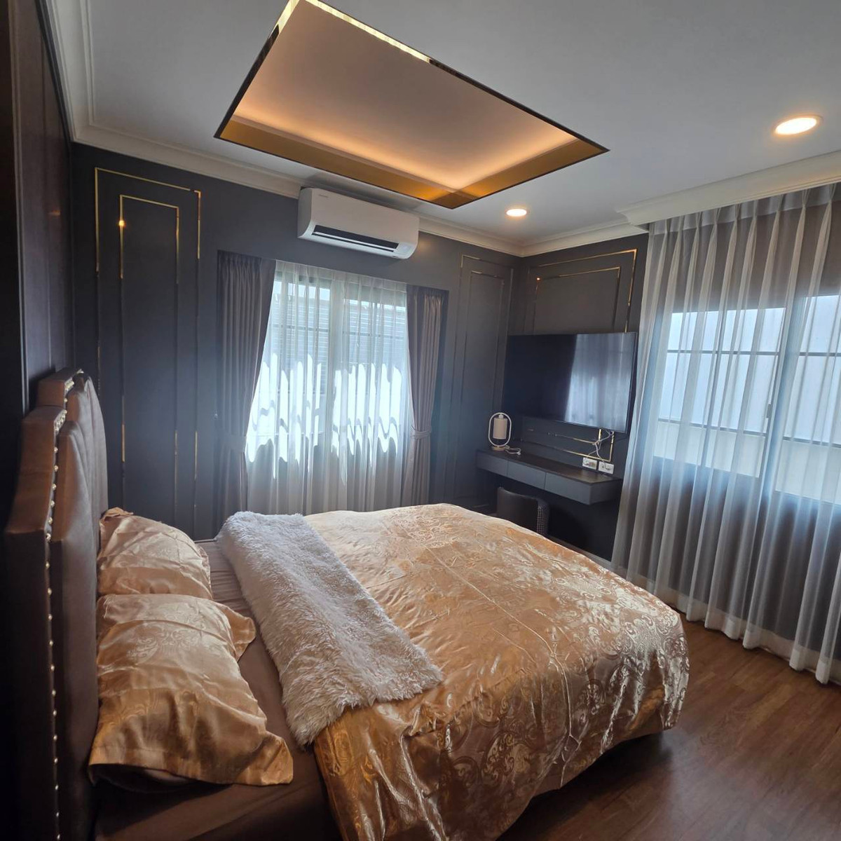 ให้เช่าบ้านบางนา แบริ่ง ลาซาล : ให้เช่าบ้านหรู Fully Furnished  โครงการ Centro Bangna-Srinakarin ใกล้ Mega Bangna (SA-01)