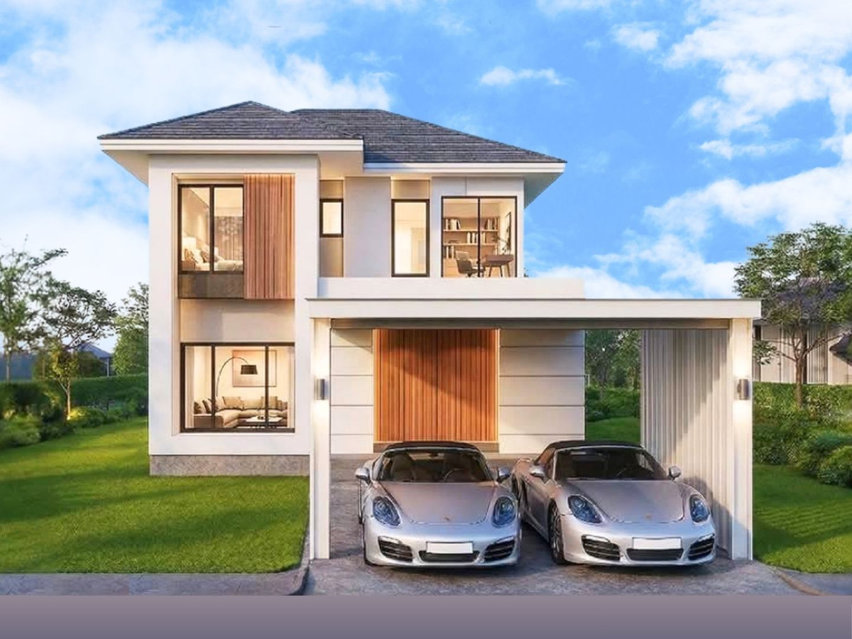 ขายบ้านลาดกระบัง สุวรรณภูมิ : บ้านเดี่ยว เพอร์เฟคเพลส รามคำแหง บ้านรีโนเวทใหม่ 