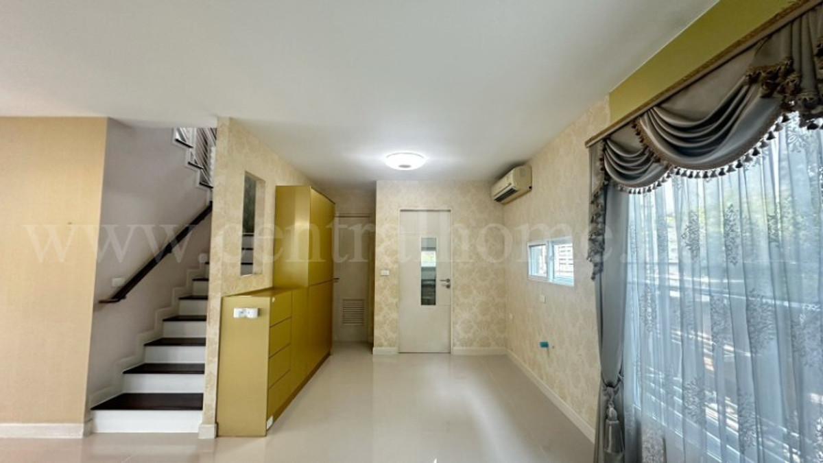 ขายบ้านปทุมธานี รังสิต ธรรมศาสตร์ : บ้านเดี่ยว ฮาบิเทีย บอนด์ ราชพฤกษ์ หลังมุม ต่อเติมครบ พร้อมอยู่