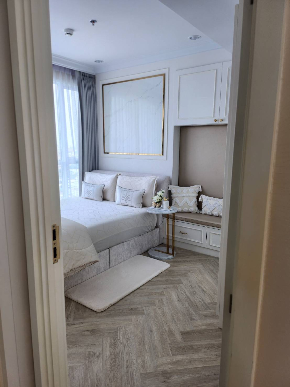 For SaleCondoRama3 (Riverside),Satupadit : Condo for sale Supalai Riva Grande Rama 3, high floor, beautiful view, 2 bedrooms, 75 sq m., ready to move in, 28th floor, fully furnished, good location.