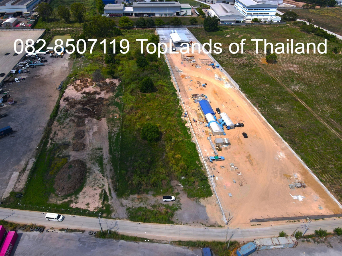 ขายที่ดินศรีราชา แหลมฉบัง บ้านบึง : ขาย ที่ดิน ศรีราชา แหลมฉบัง ผังสีม่วง (ใกล้ท่าเรือ และนิคมอุตสาหกรรม 2 แห่ง) เนื้อที่ 6 ไร่ ถนนกว้าง 8-12 m. เหมาะสร้าง โกดัง คลังสินค้า โรงงานอุตสาหกรรม