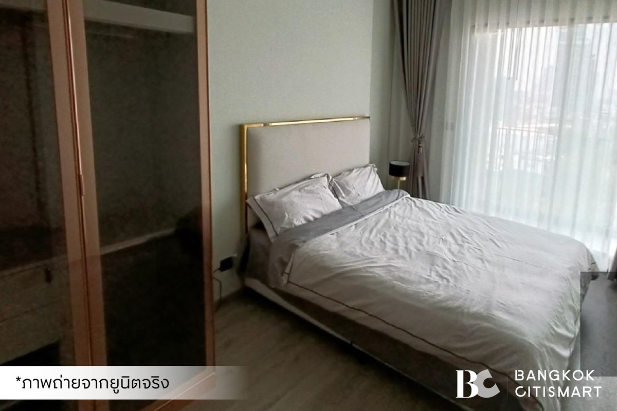 For RentCondoSukhumvit, Asoke, Thonglor : 🔥 Ready to move in, RHYTHM Ekkamai Estate (1 Bed Plus 40 sq.m.), beautiful plan, nice to live in. The room area is proportional. Interested: 0952072852 (Kate)