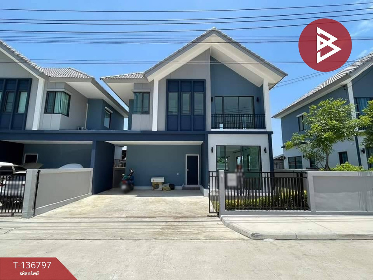 For SaleMin Buri, Romklao : Semi-detached house for sale, Puri Prime Village, Nong Chok (PURI Prime Nongchok), Bangkok