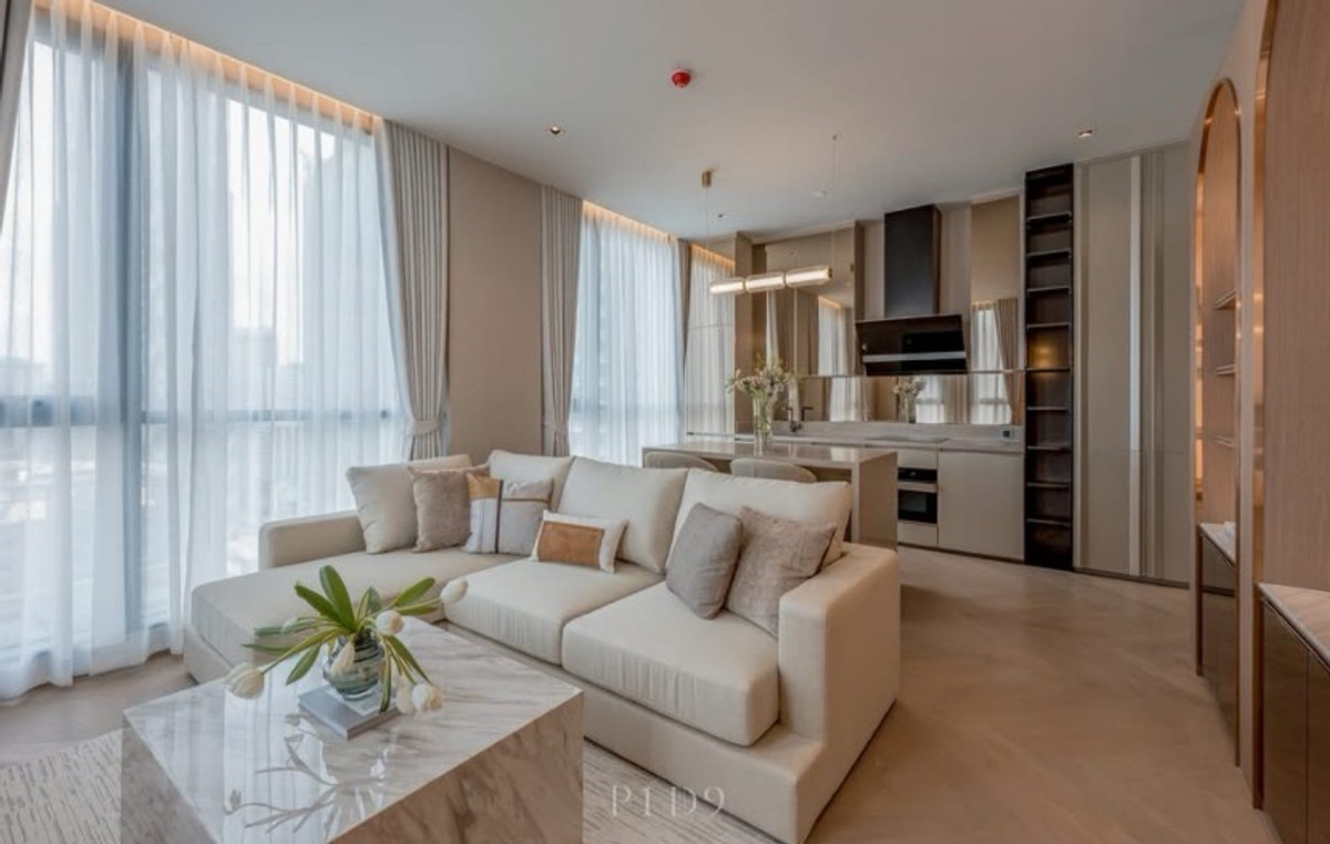 For RentCondoSathorn, Narathiwat : Condo for rent🔥The Reserves Sathorn🔥28th floor🔥95 sq m🔥2Bed🔥Ready to move in🔥R313-1