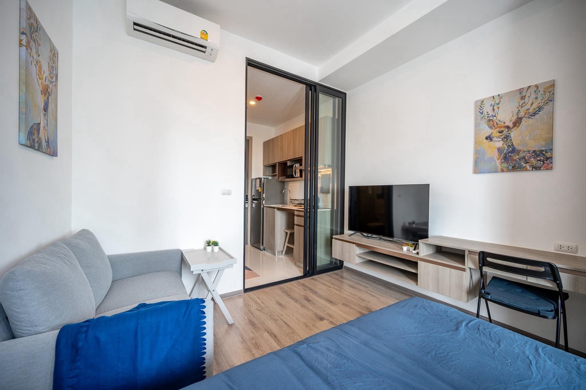 For RentCondoOnnut, Udomsuk : [For Rent] Knightsbridge Prime Onnut Condo @BTS On-Nut. Good location 16,500 baht/month. Beautiful unit. Safe from Earthquake incident.