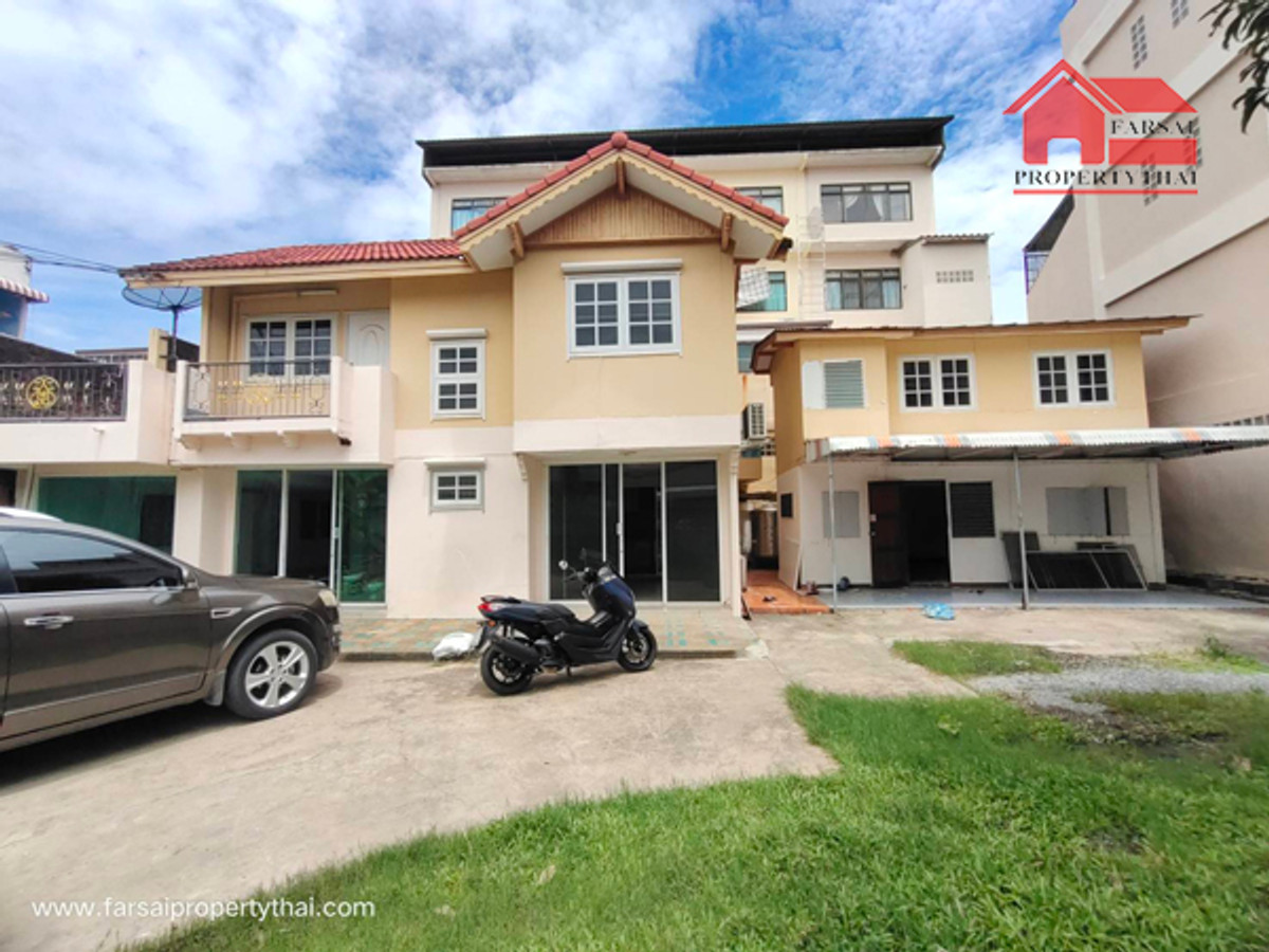 For RentHouseOnnut, Udomsuk : 2-storey detached house for rent, area 120 square meters, 4 bedrooms, 4 bathrooms, air conditioning, fully furnished, Sukhumvit Road 103, Soi Udomsuk, near Central Bangna, rental price 28,000 baht/month ( I want to work with you for a long time. 081-732-9