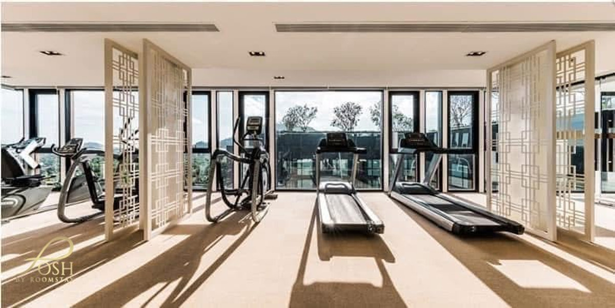 For SaleCondoPhuket : The Base Height Condo by Sansiri – Samkong, near Bangkok Hospital Newly renovated in Japandi style.