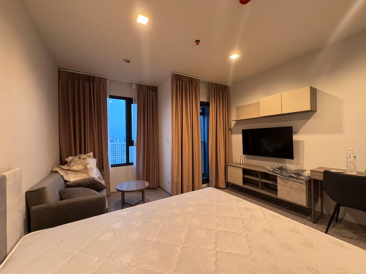 For RentCondoThaphra, Talat Phlu, Wutthakat : Available for rent, new room, beautiful view, Life Sathorn Sierra, near BTS Talat Phlu and MRT Tha Phra, 1 bedroom.
