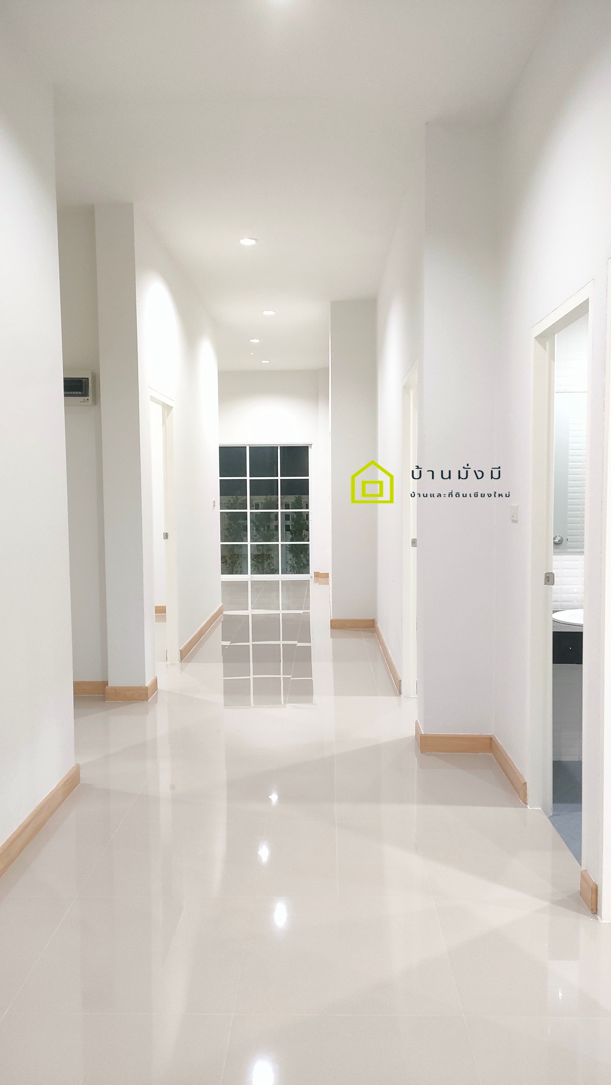 For SaleHouseChiang Mai : House near Nong Chom Intersection (Likhit Chiwan), near Ton Kla School, San Sai District, Chiang Mai.