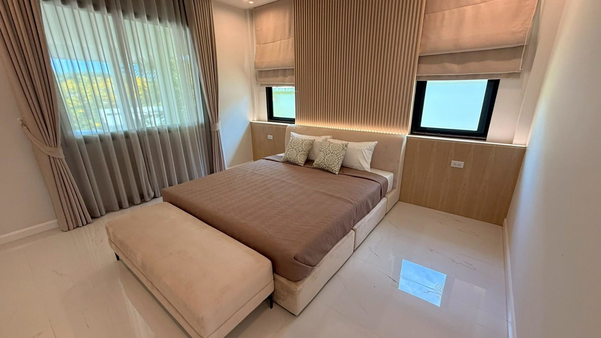 For SaleHousePattaya, Bangsaen, Chonburi : Detached House Nibbana Shade / 4 Bedrooms (FOR SALE) AM100