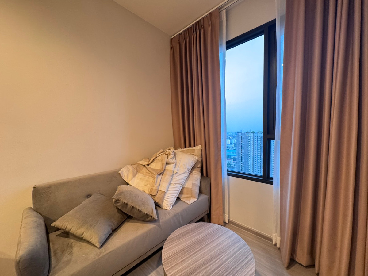 For RentCondoThaphra, Talat Phlu, Wutthakat : Available for rent, new room, beautiful view, Life Sathorn Sierra, near BTS Talat Phlu and MRT Tha Phra, 1 bedroom.