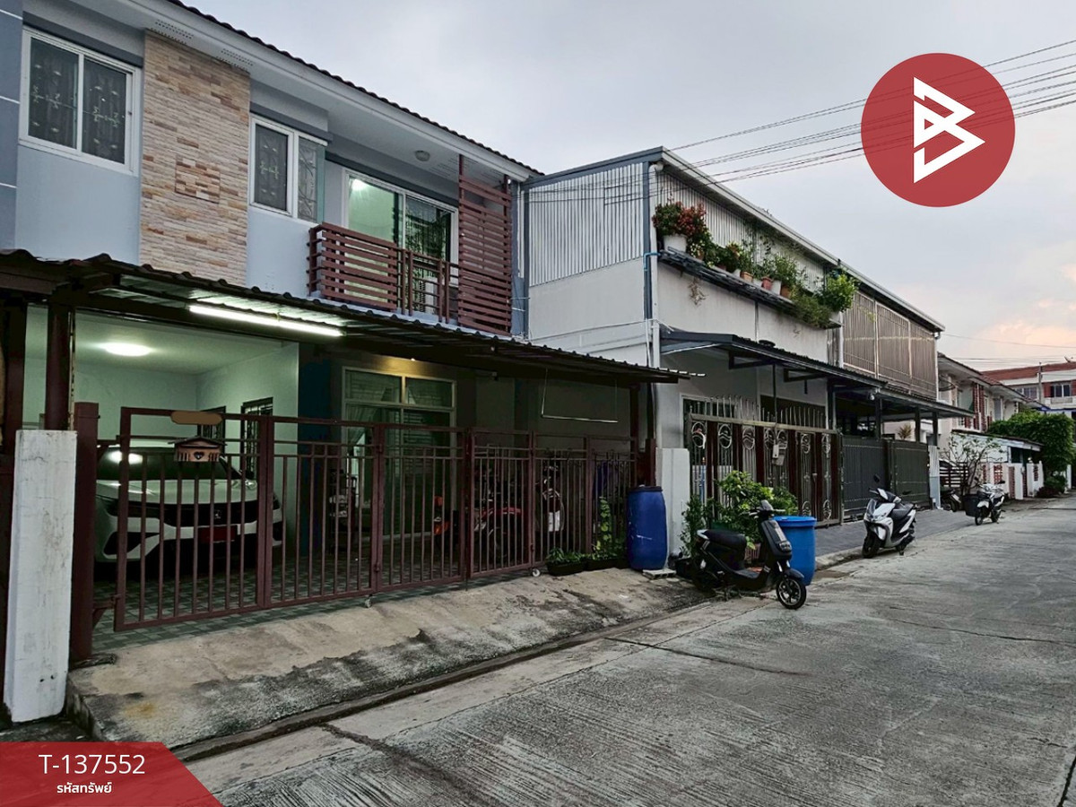 For SaleTownhomeSamut Prakan,Samrong : Townhouse for sale Subrungruang City Village, Samut Prakan, ready to move in