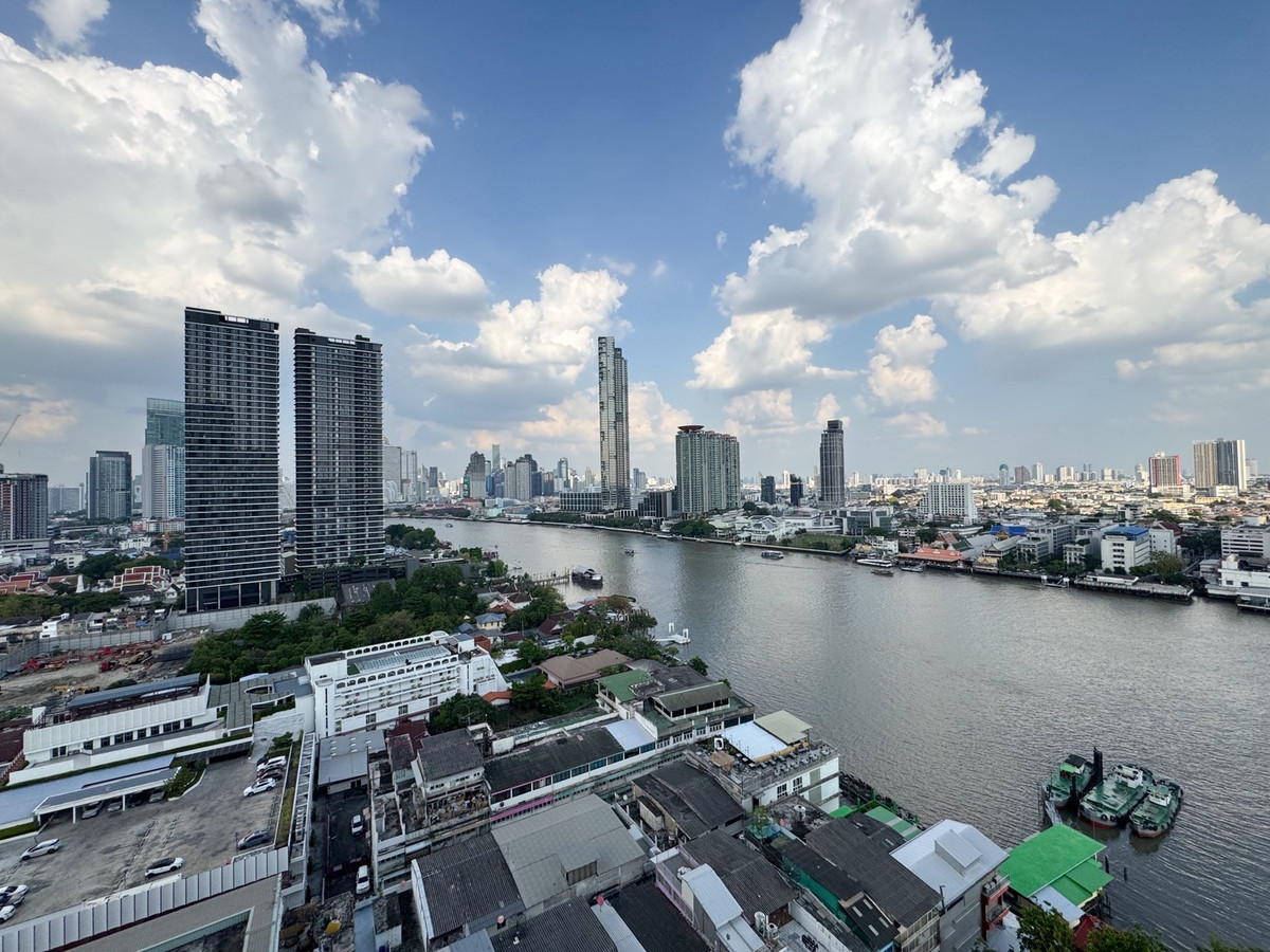 For SaleCondoWongwianyai, Charoennakor : sell !!! Supalai River Place Condo on Charoen Nakhon Road (supalai river place), beautifully decorated, ready to move in, view of the Chao Phraya River.