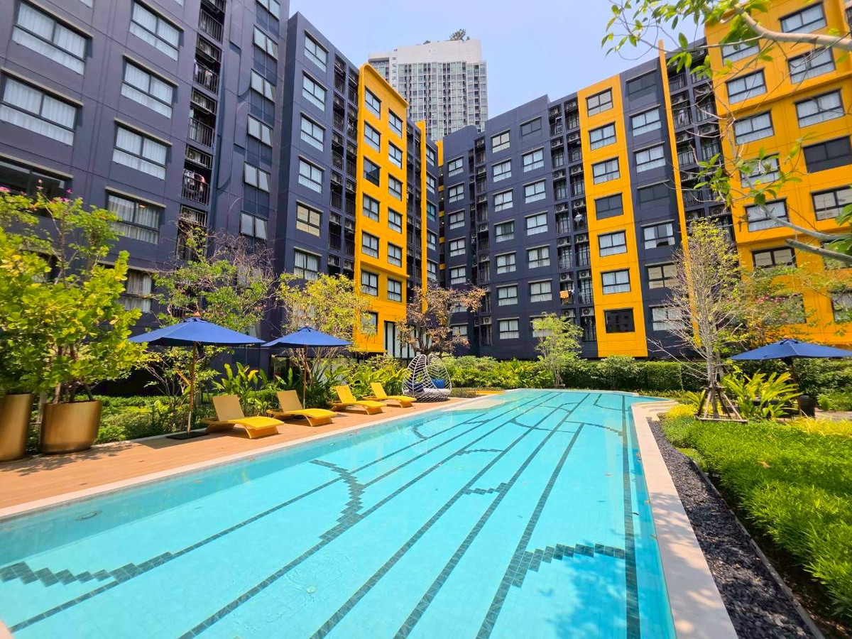 ให้เช่าคอนโดปทุมธานี รังสิต ธรรมศาสตร์ : ให้เช่า! ห้องใหม่ ไม่เคยมีผู้เช่า dcondo Shine รังสิต ✨ Rare Item ส่วนตัวสุดๆ ไม่มีห้องตรงข้าม เฟอร์-เครื่องใช้ไฟฟ้าครบ หิ้วกระเป๋าเข้าอยู่ได้เลย! 