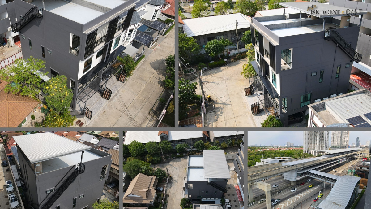 For SaleHome OfficeNonthaburi, Bang Yai, Bangbuathong : 3.5-Story Home Office in Narathip Village, near MRT Saimai Station (Gant-351)